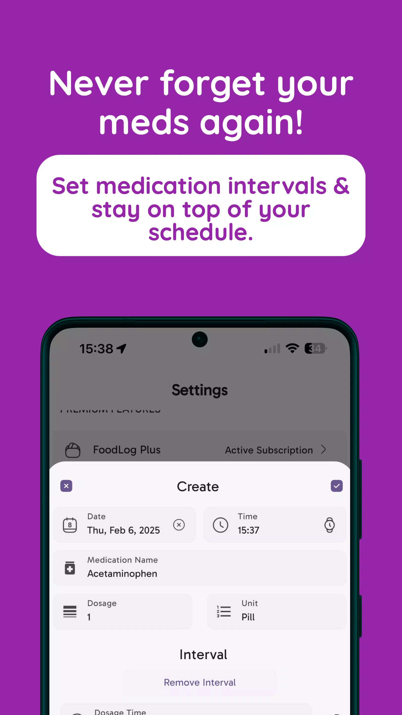 FoodLog Screenshot 4