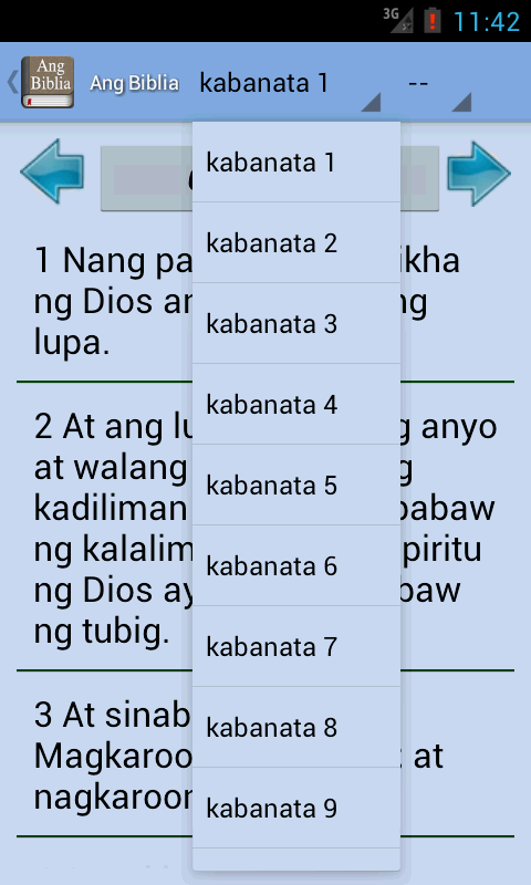 Holy Bible in Filipino Screenshot 11
