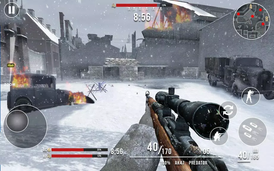 World War 2 Sniper Hero Games Screenshot 3