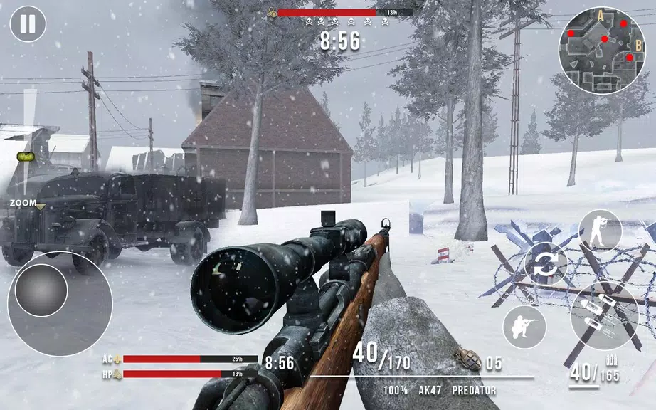 World War 2 Sniper Hero Games Screenshot 1