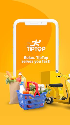 TipTop Iraq Delivery App Screenshot 1