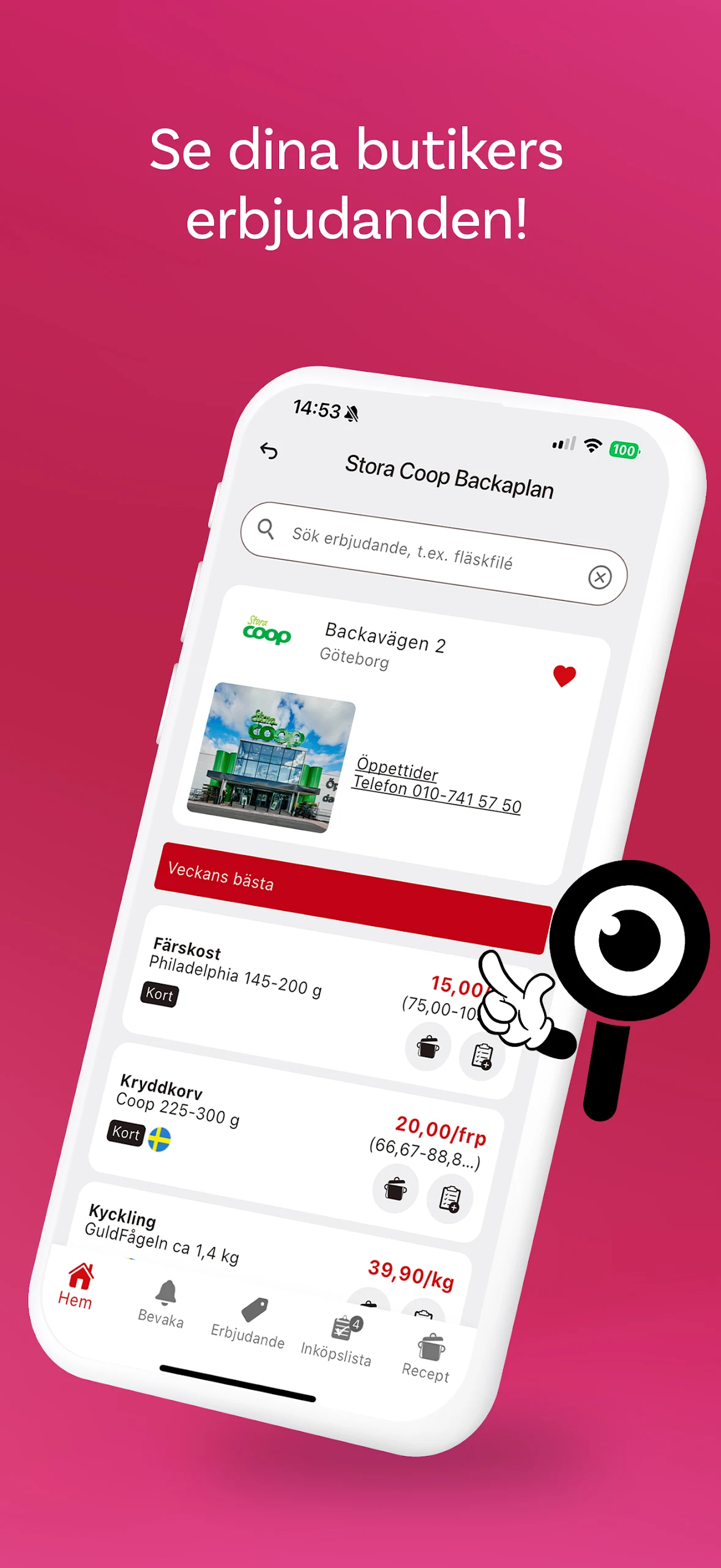 Matpriskollen Screenshot 2