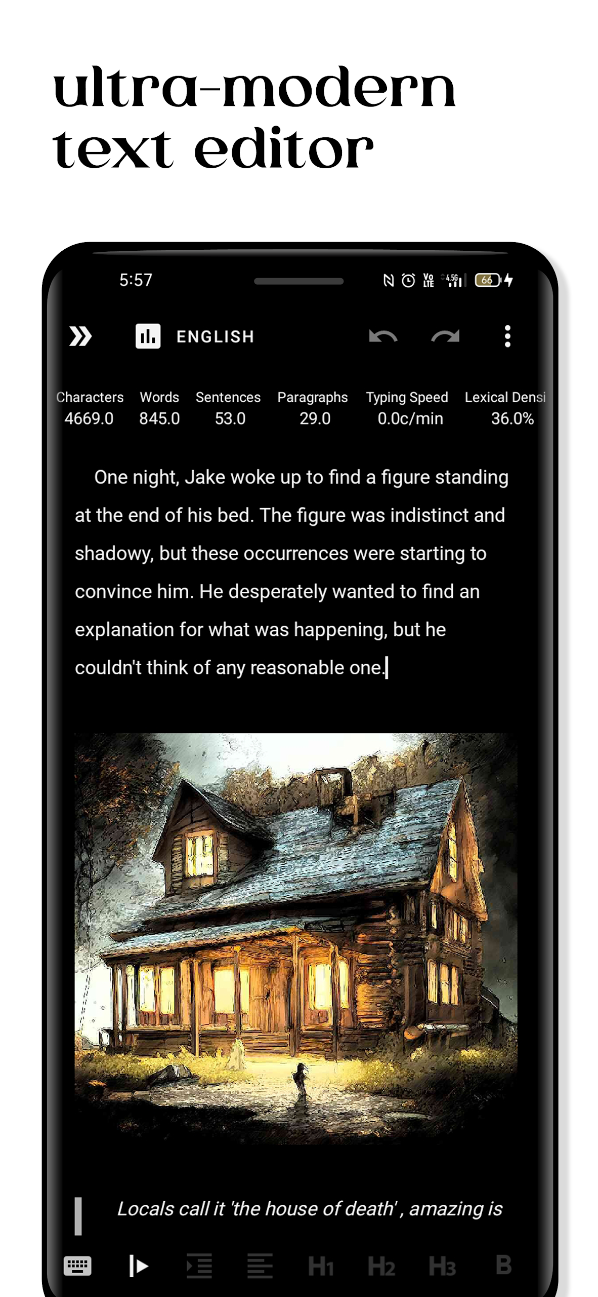 Writer Journal Screenshot 2