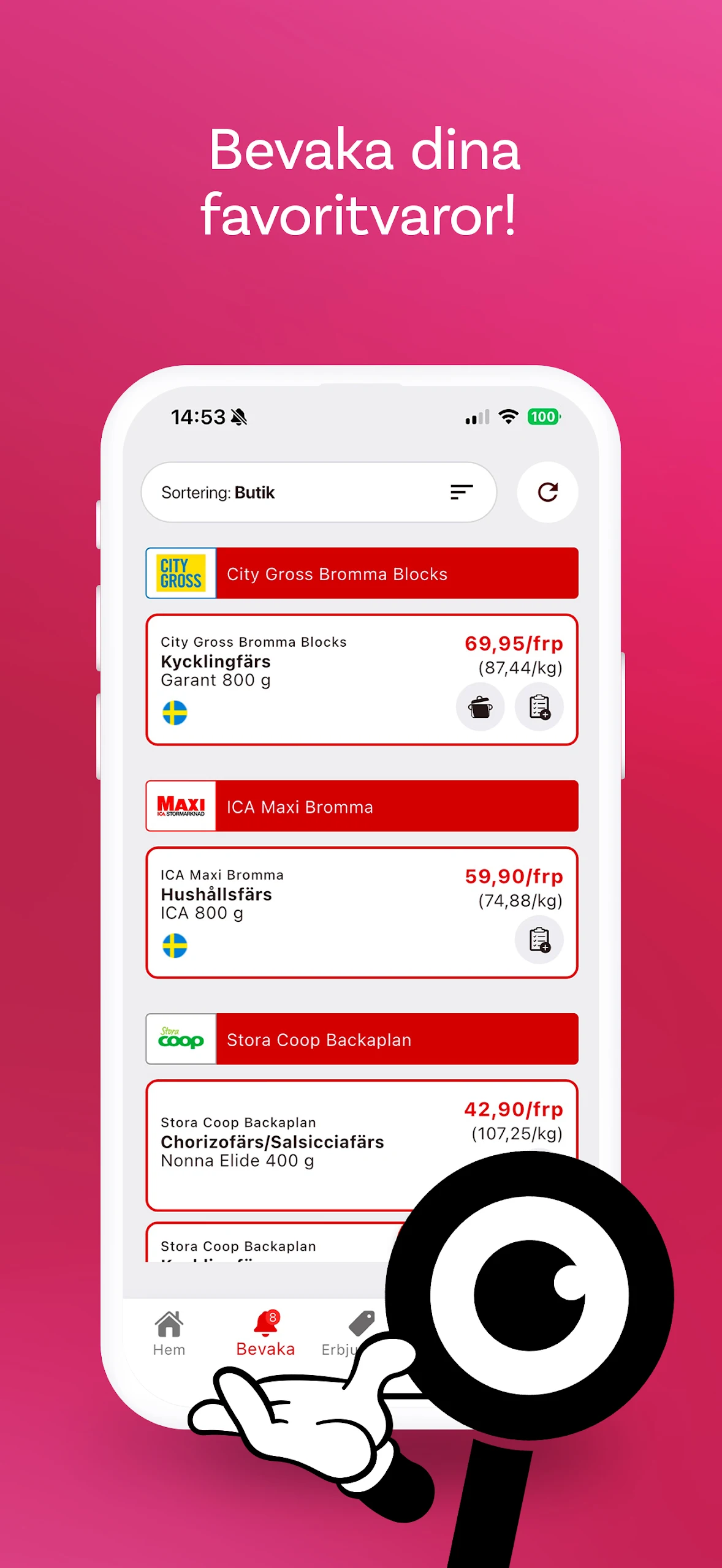 Matpriskollen Screenshot 3