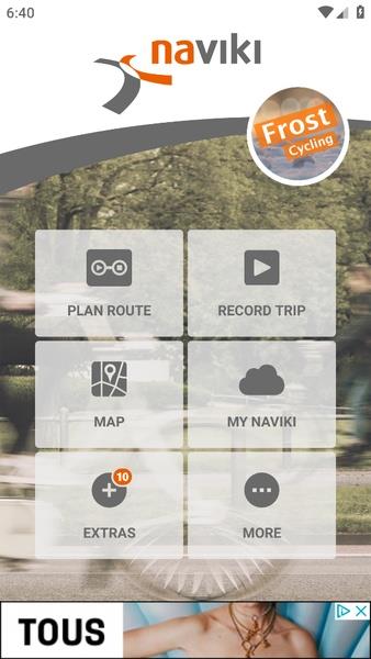 Naviki – Bike navigation Screenshot 1
