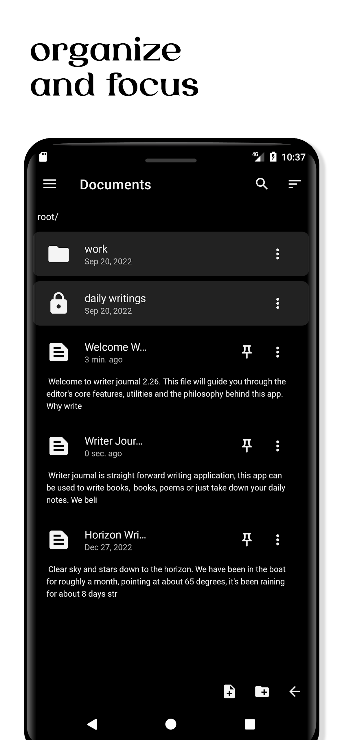 Writer Journal Screenshot 8
