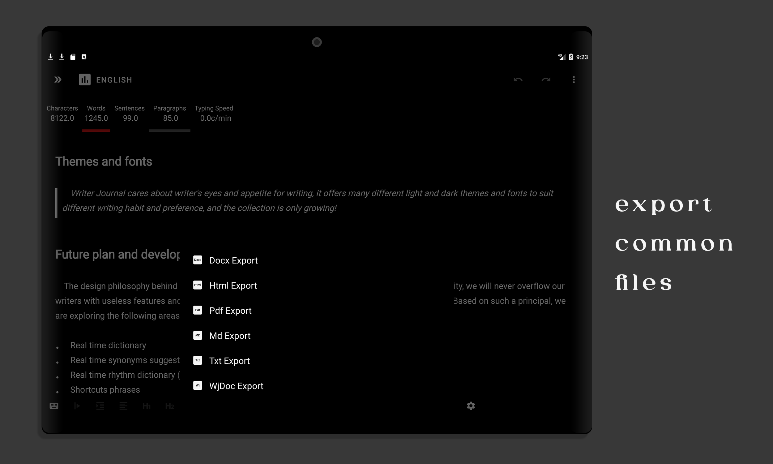 Writer Journal Screenshot 14