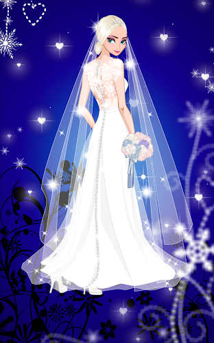 Icy Wedding - Winter dress up Screenshot 2