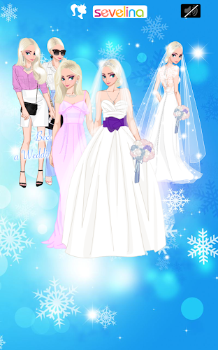 Icy Wedding - Winter dress up Screenshot 8