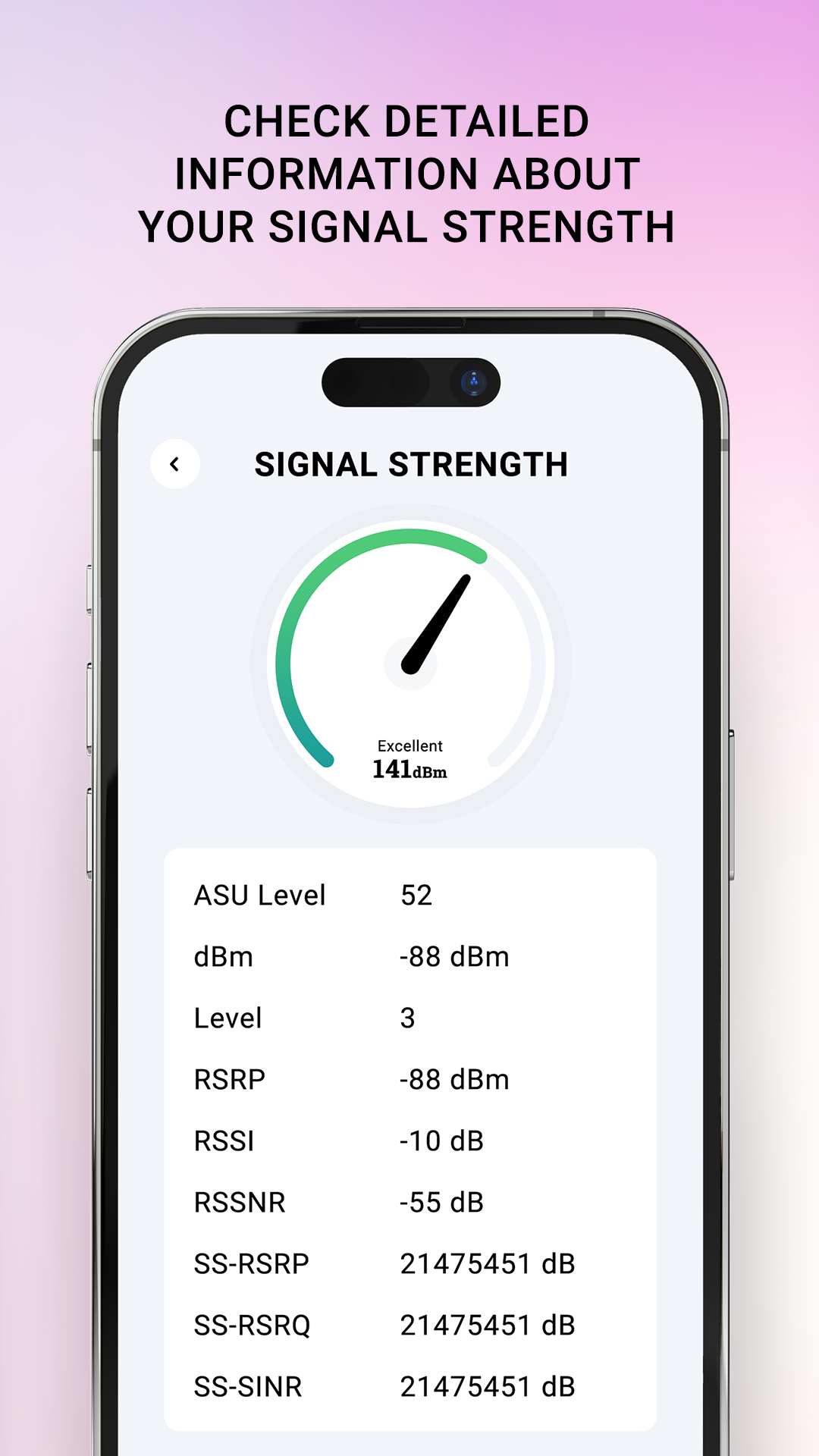 Network Signal Refresh & Test Screenshot 4
