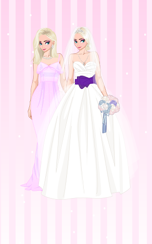 Icy Wedding - Winter dress up Screenshot 1
