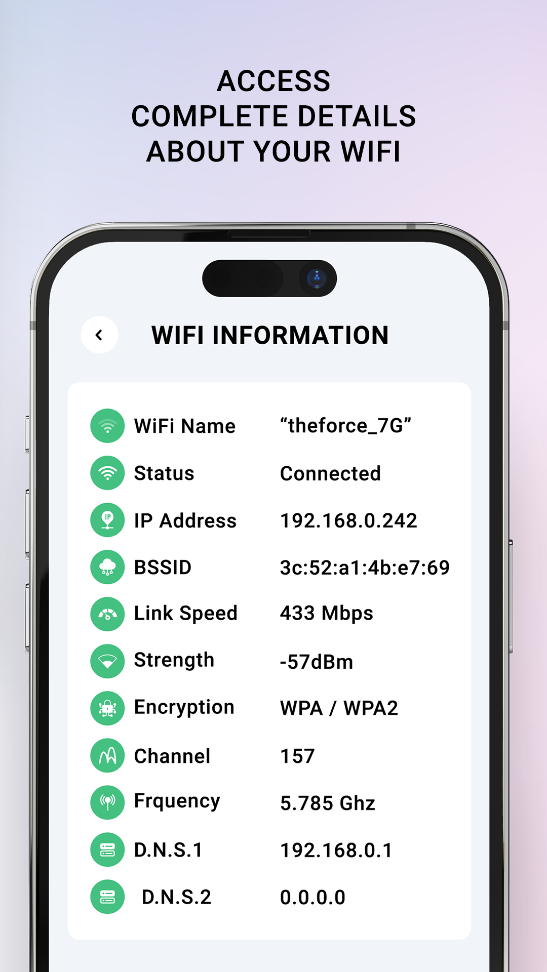 Network Signal Refresh & Test Screenshot 3