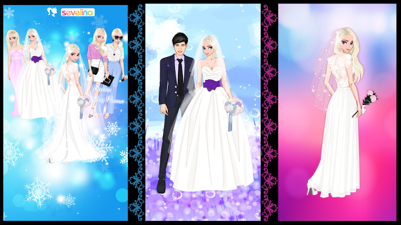 Icy Wedding - Winter dress up Screenshot 5