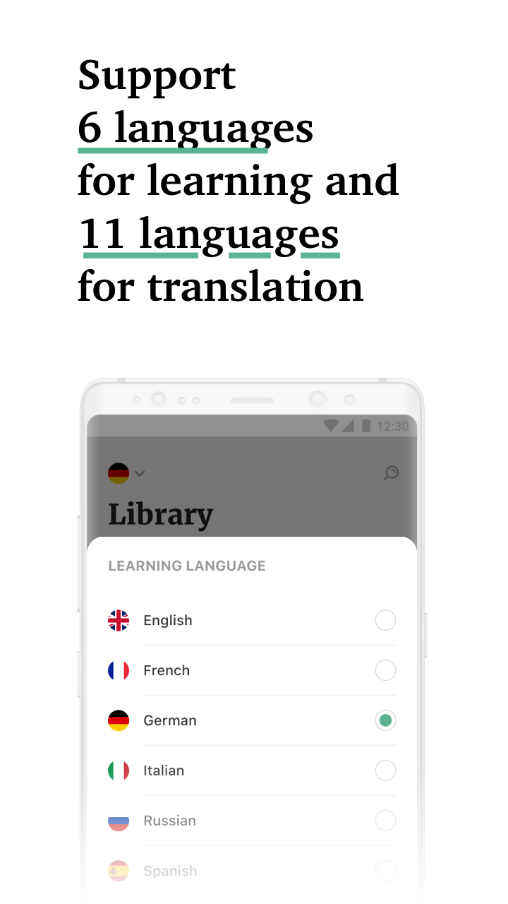 Linga: Books with translations Screenshot 3