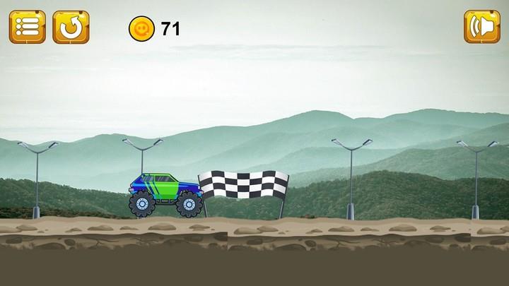 Jul Monster Truck Racing Screenshot 1