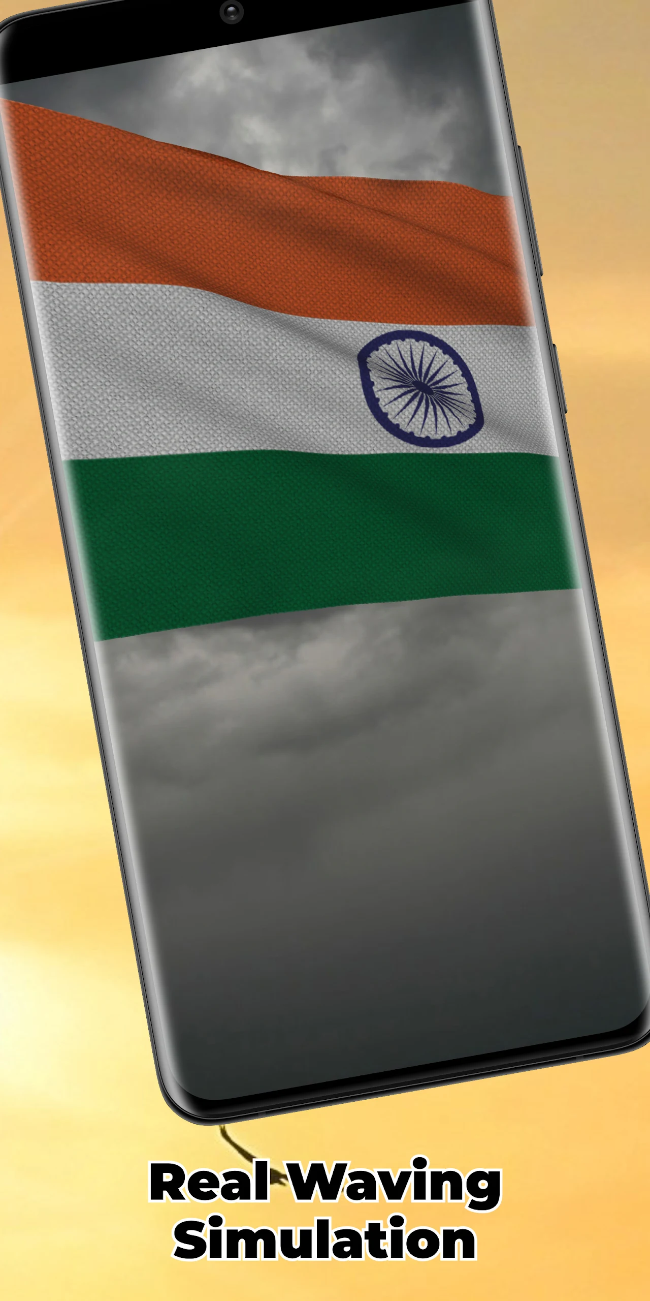 India Flag Live Wallpaper Screenshot 4