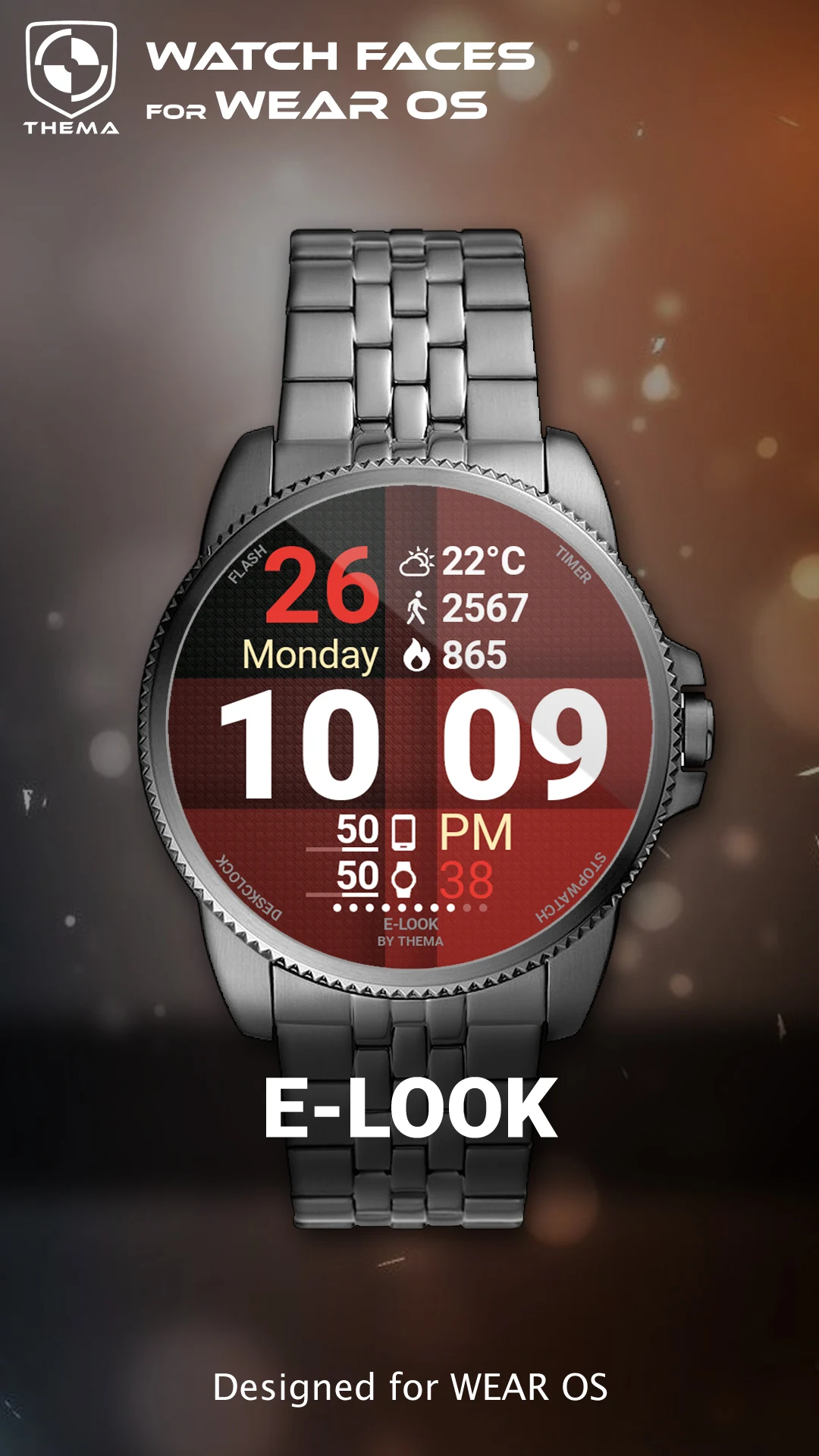E-Look Watch Face Screenshot 1