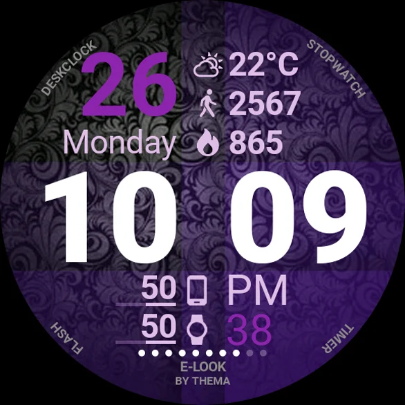 E-Look Watch Face Screenshot 11