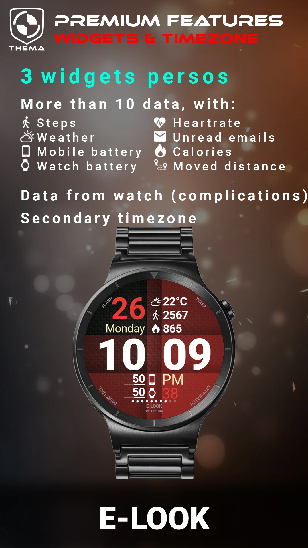 E-Look Watch Face Screenshot 4