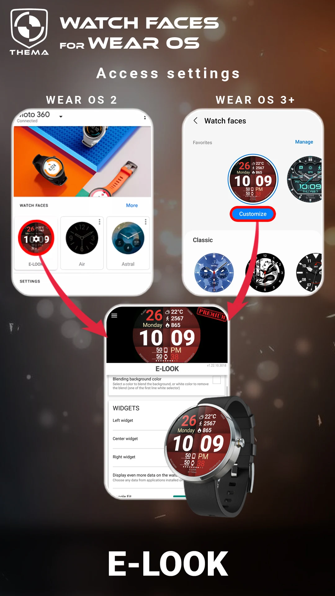 E-Look Watch Face Screenshot 7