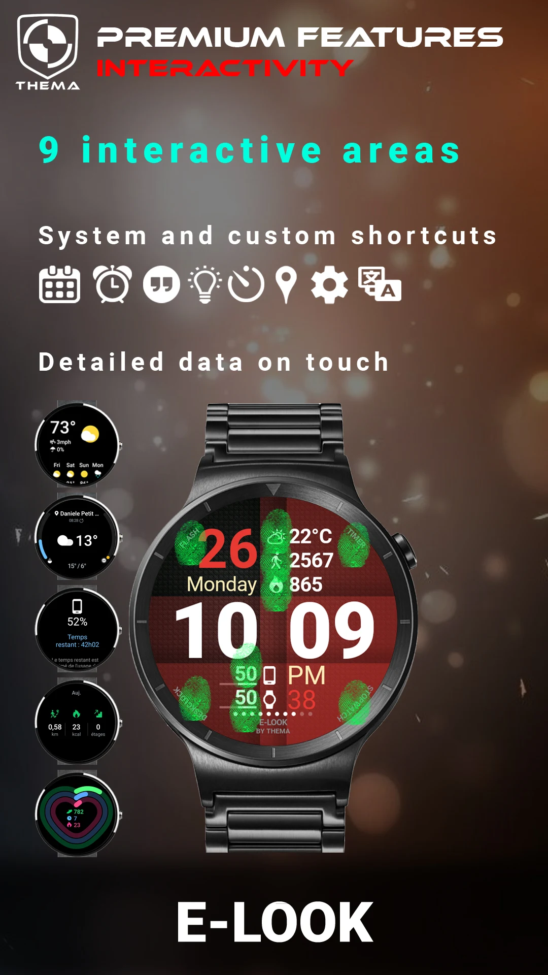 E-Look Watch Face Screenshot 3