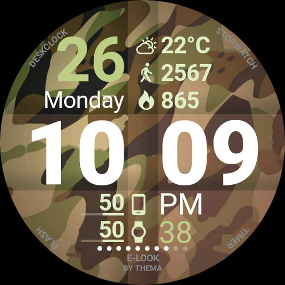 E-Look Watch Face Screenshot 10