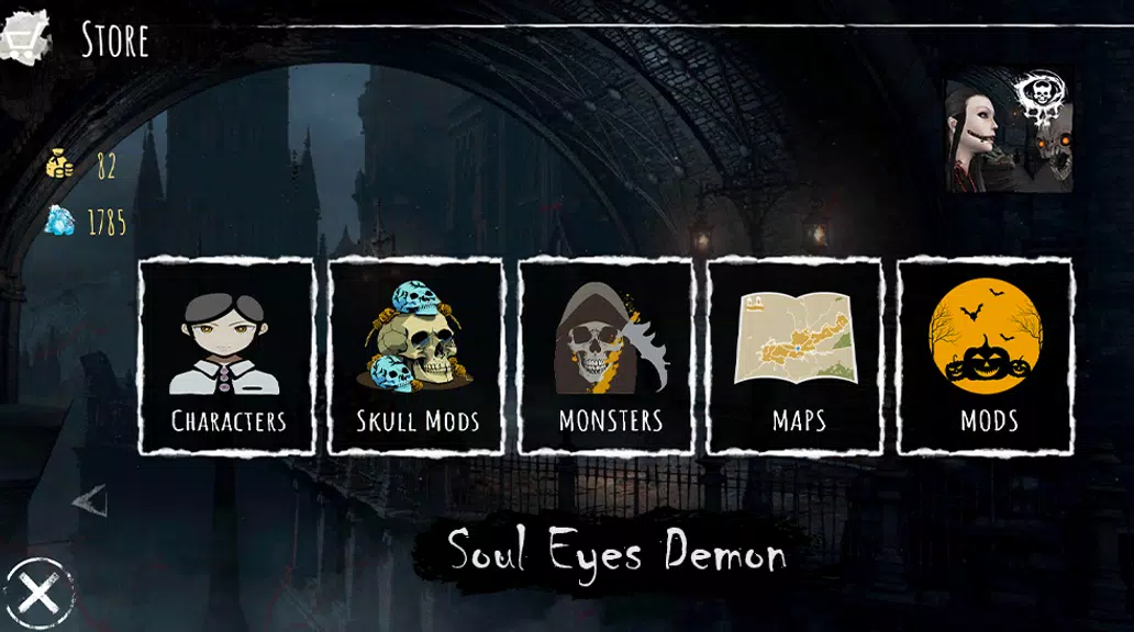 Soul Eyes Demon: Horror Skulls Screenshot 2