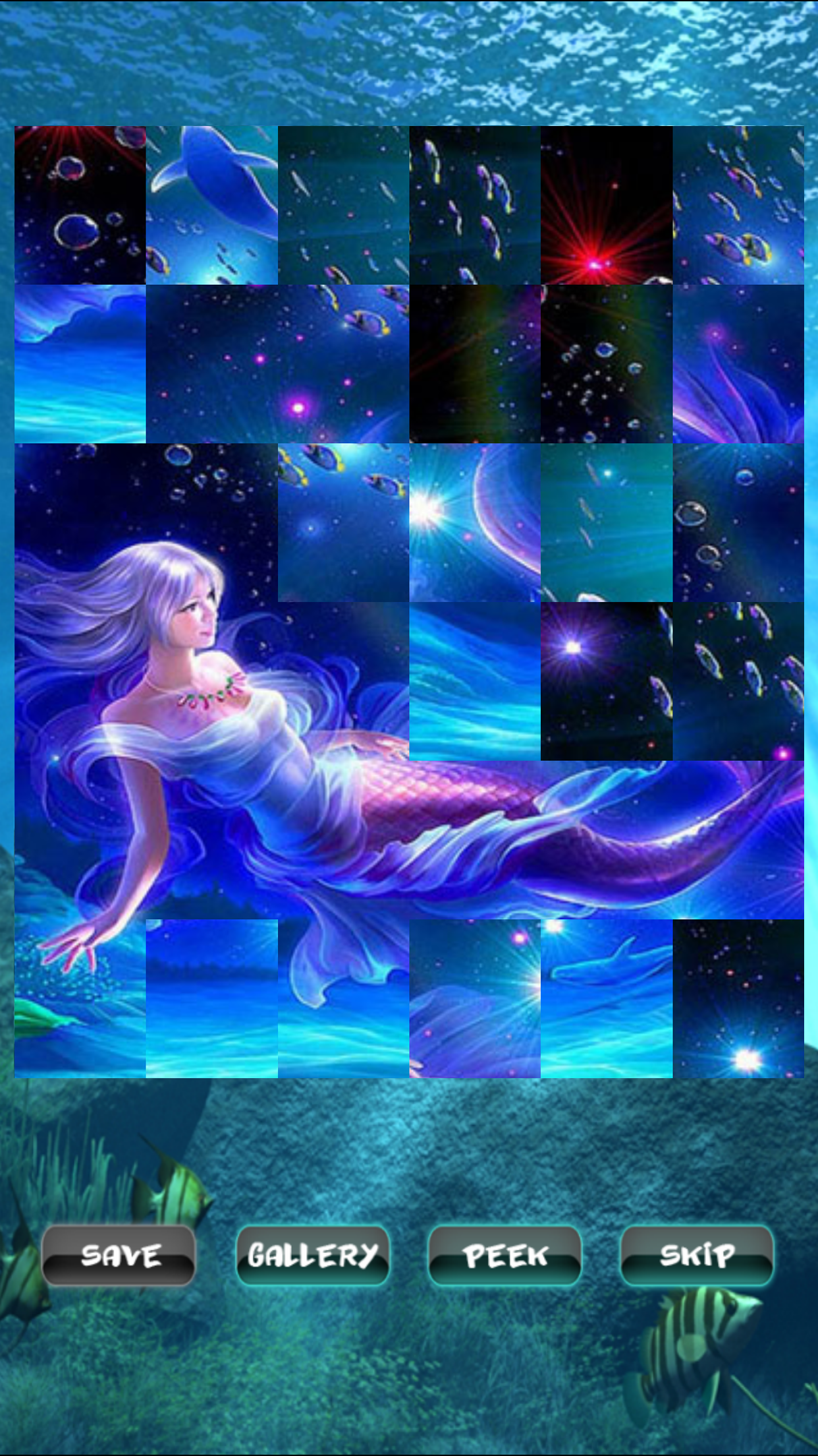 Mermaid Sea Puzzles Screenshot 2