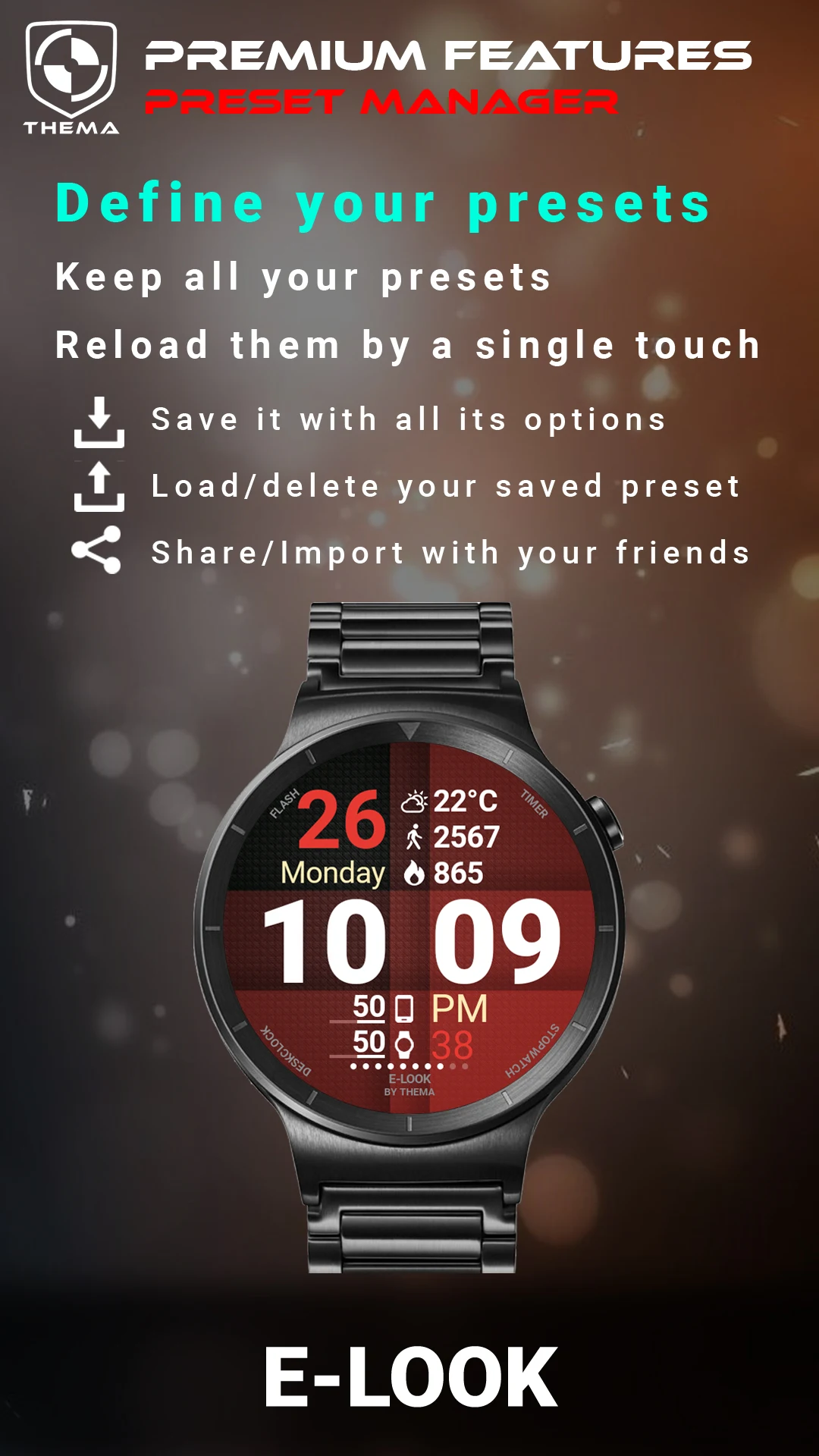 E-Look Watch Face Screenshot 5