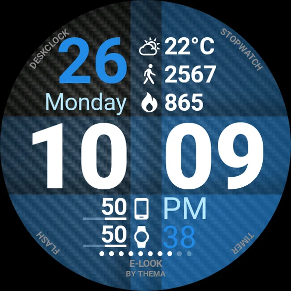 E-Look Watch Face Screenshot 9