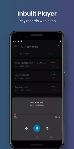 Smart voice recorder - editor Screenshot 3