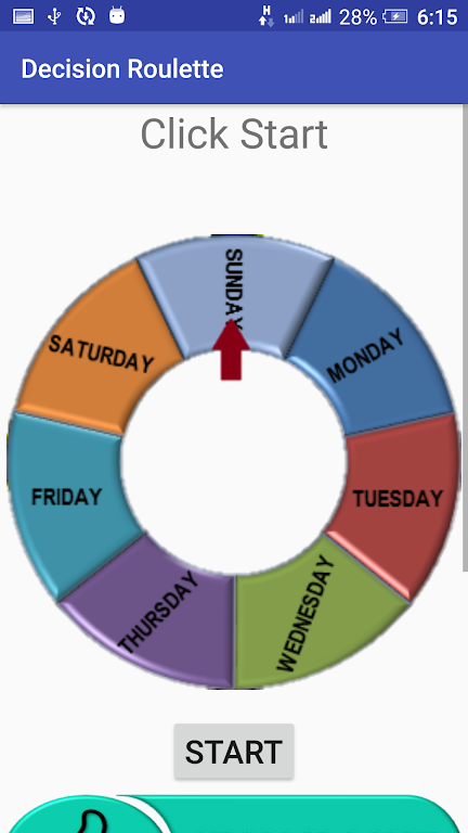 Decision Roulette Screenshot 3