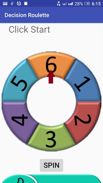 Decision Roulette Screenshot 2