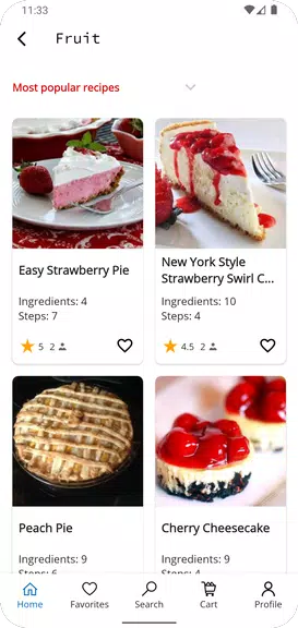 Pie Recipes Screenshot 2