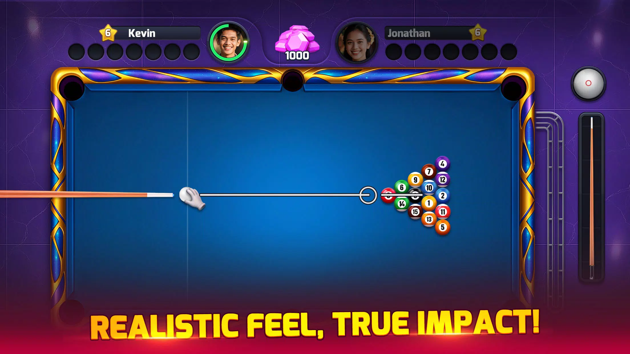 Billiards Party Screenshot 1