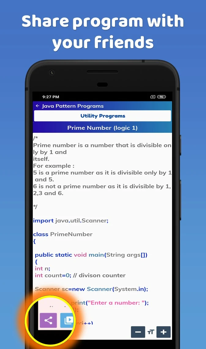 Pattern Programs for Java Screenshot 6