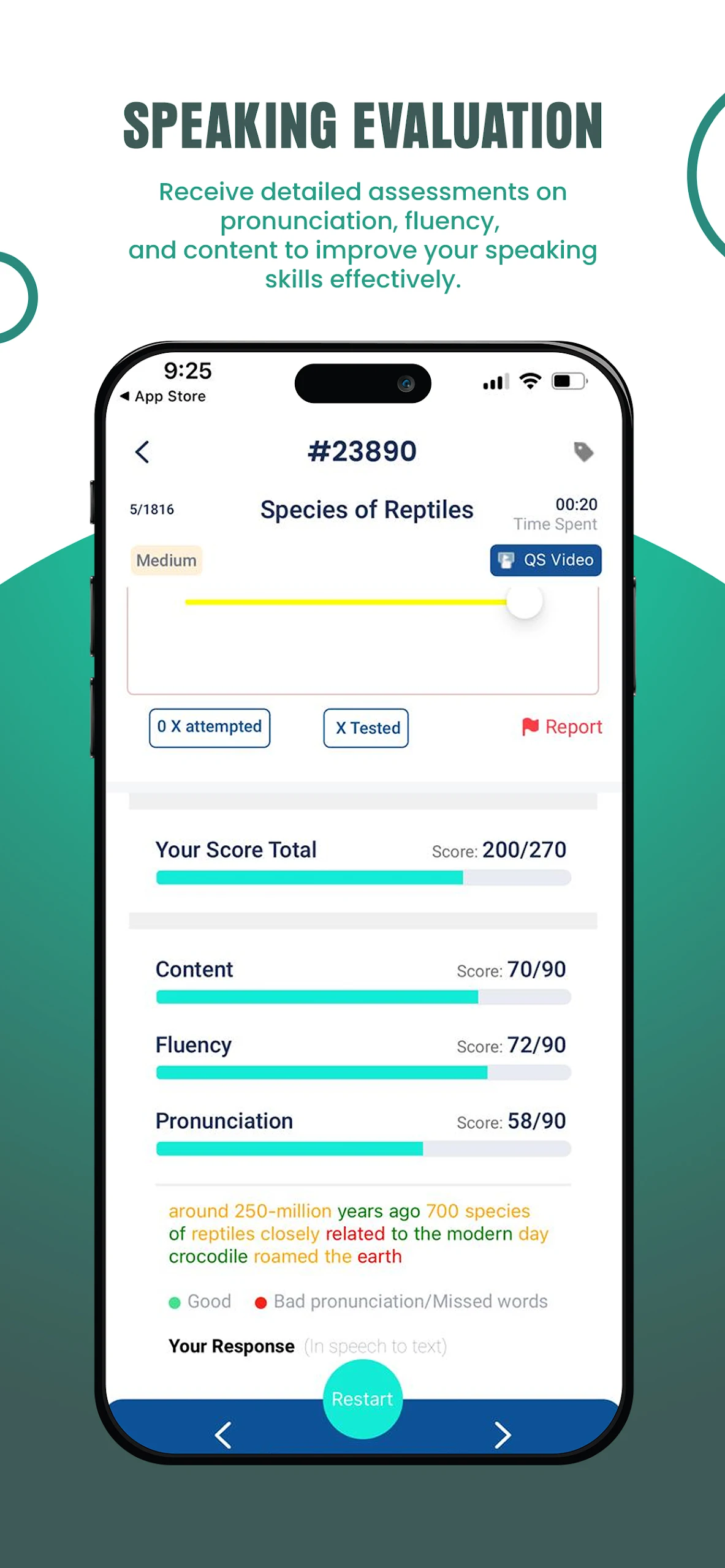 PTE Academic & Core Mock Tests Screenshot 2