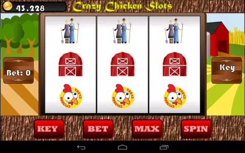 Crazy Chicken Slots Screenshot 1