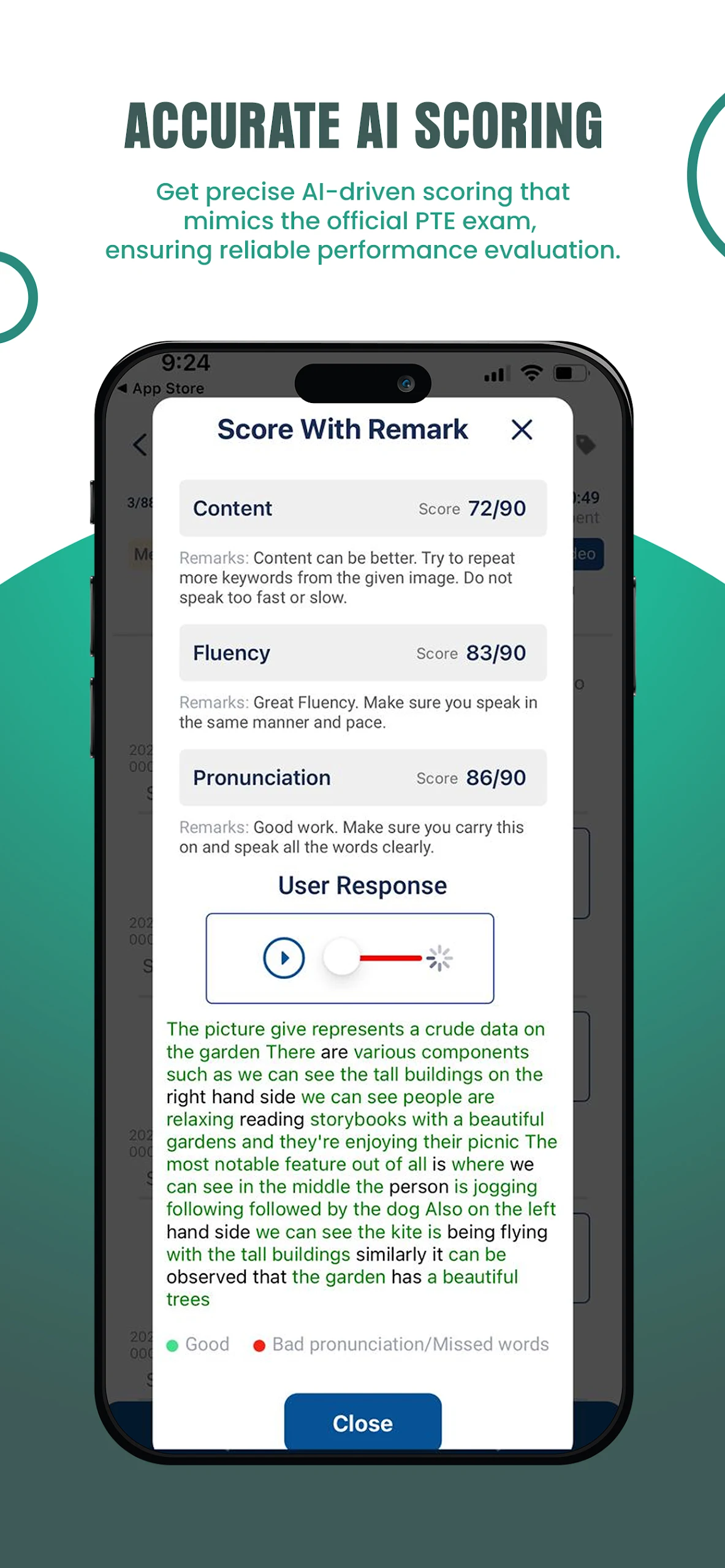 PTE Academic & Core Mock Tests Screenshot 3