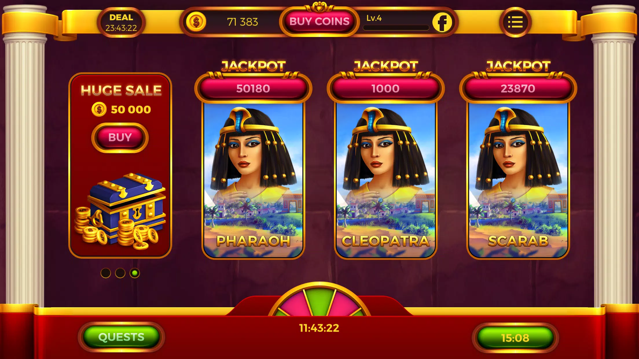 Golden Nile Slots Screenshot 8