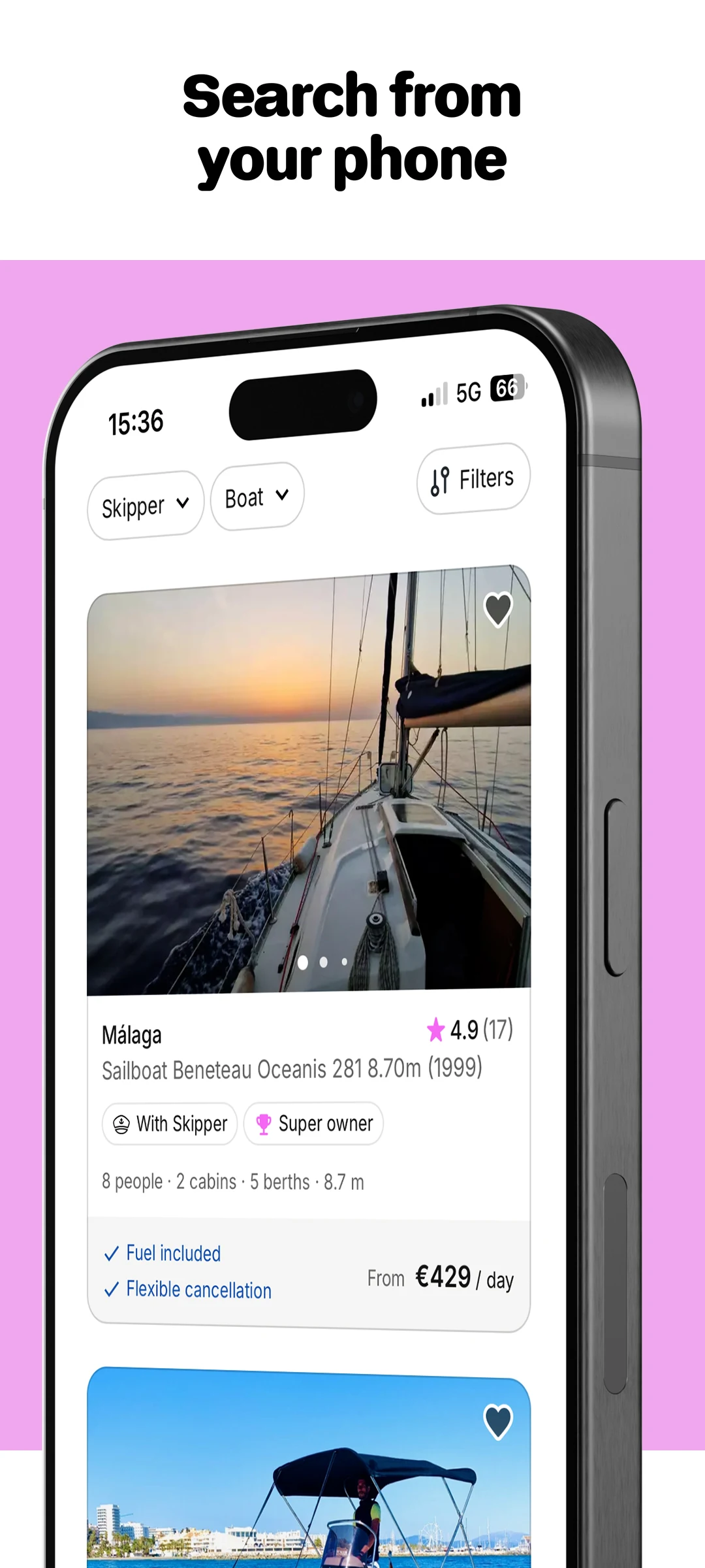 Click&Boat Screenshot 3