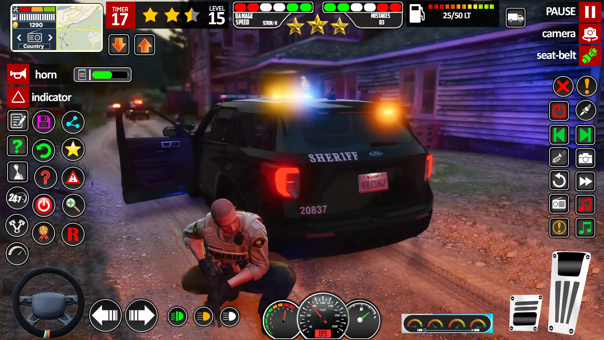 Police Car Chase Game 2025 Screenshot 1