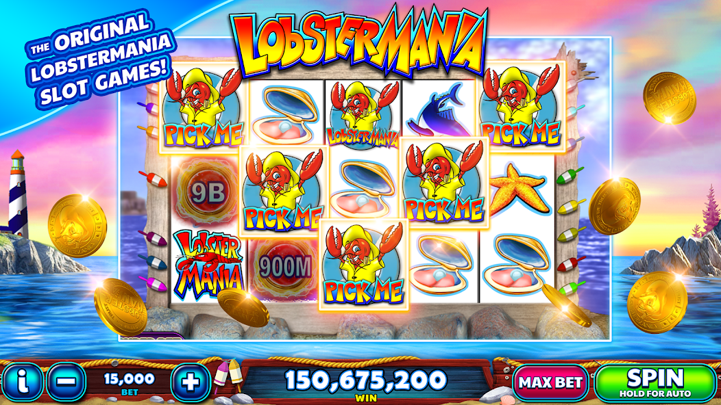 Lobstermania Slots Screenshot 1