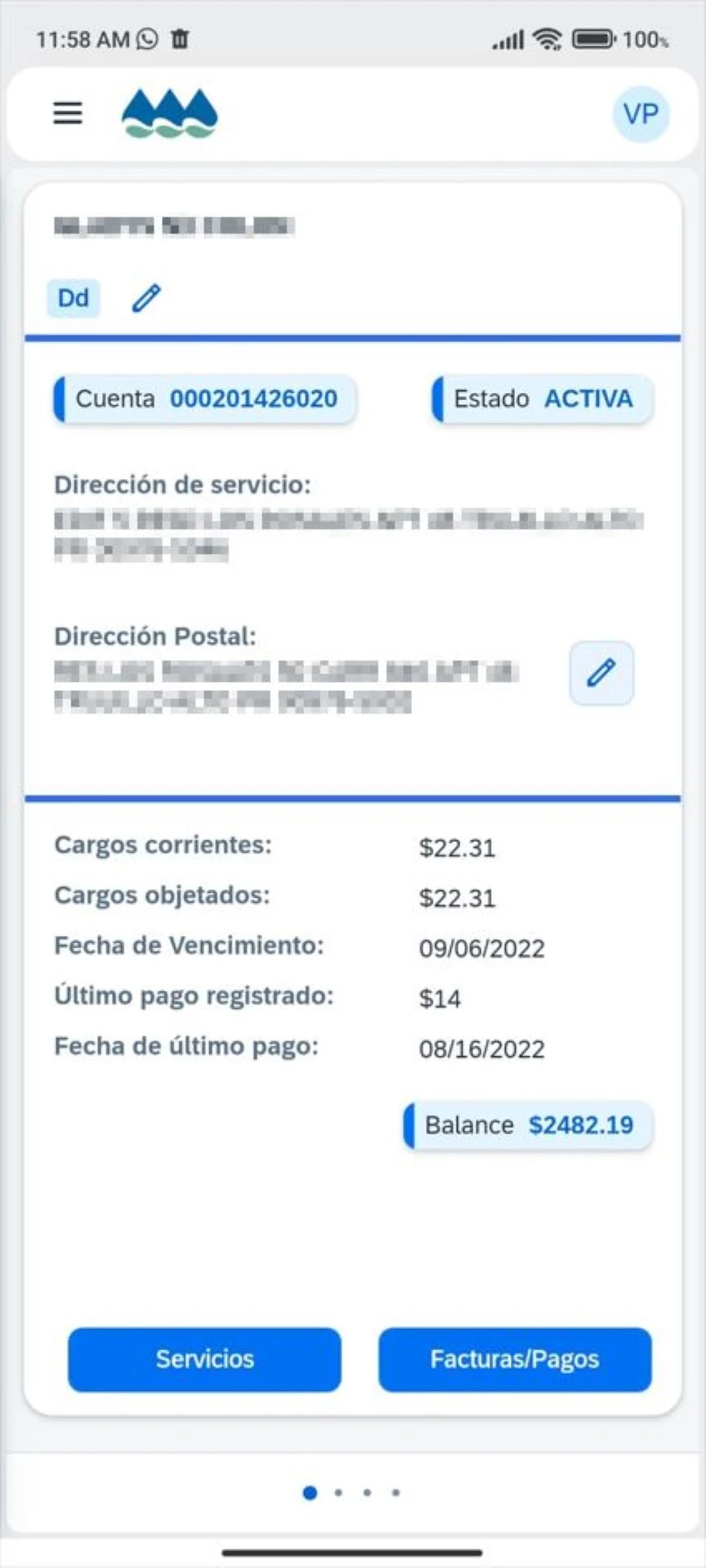 Mi Acueductos Screenshot 2