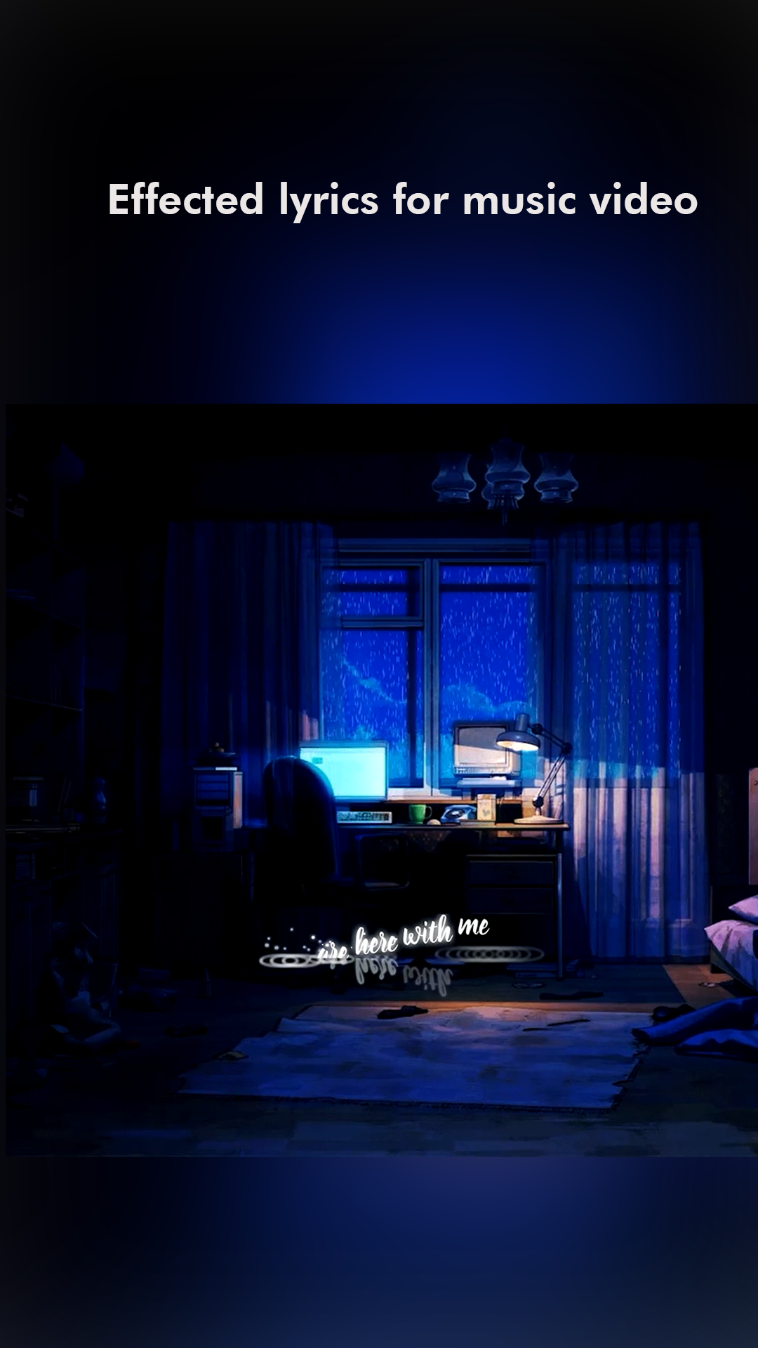 Lyrical Video Maker with Music Screenshot 1