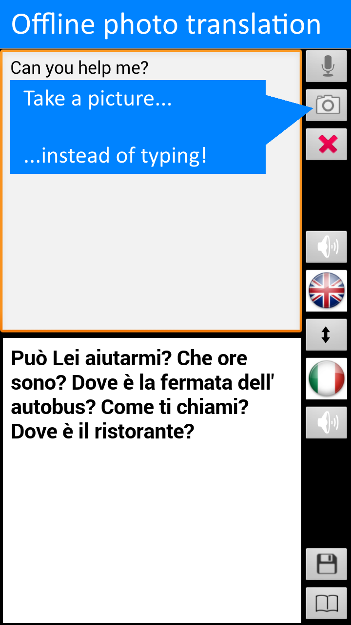 Offline Translator: Italian-English Screenshot 6