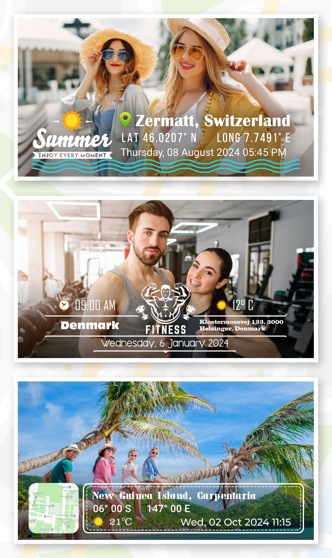 GPS Map Stamp Camera Screenshot 12