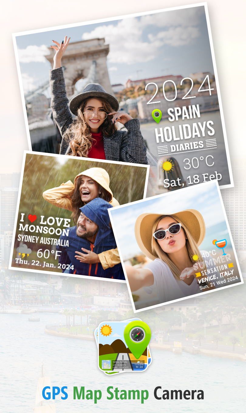 GPS Map Stamp Camera Screenshot 1