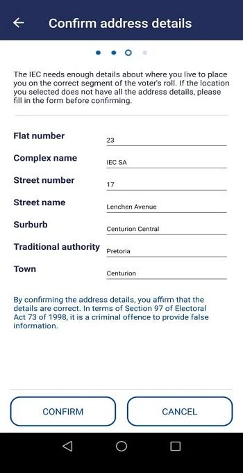 IEC South Africa Screenshot 5