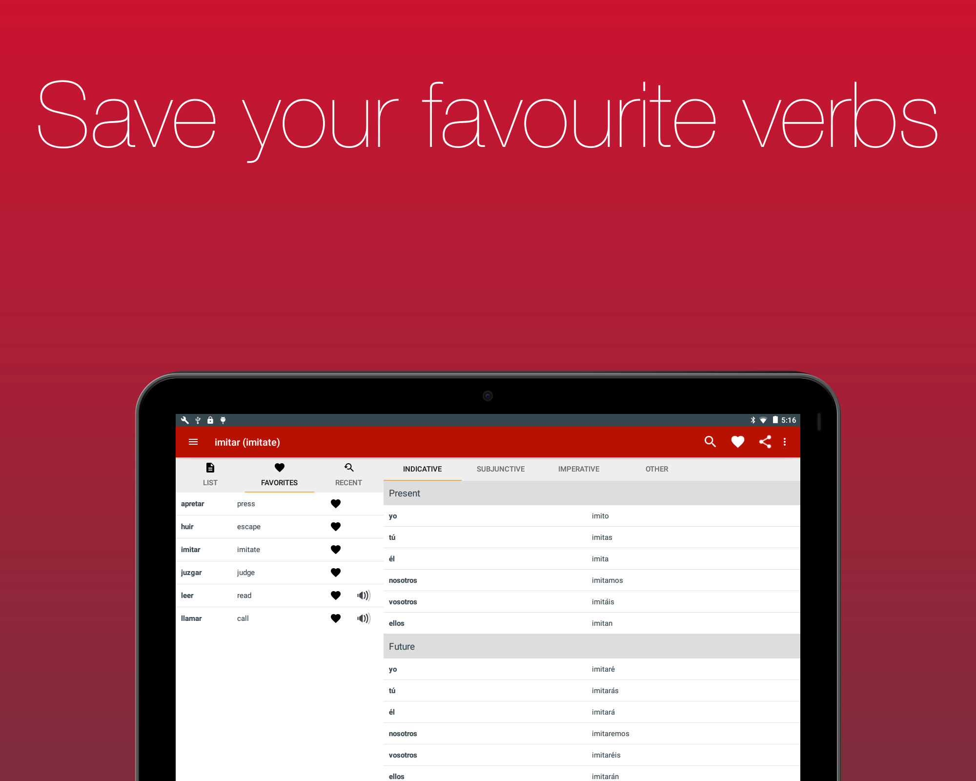 Spanish Verb Conjugator Screenshot 17